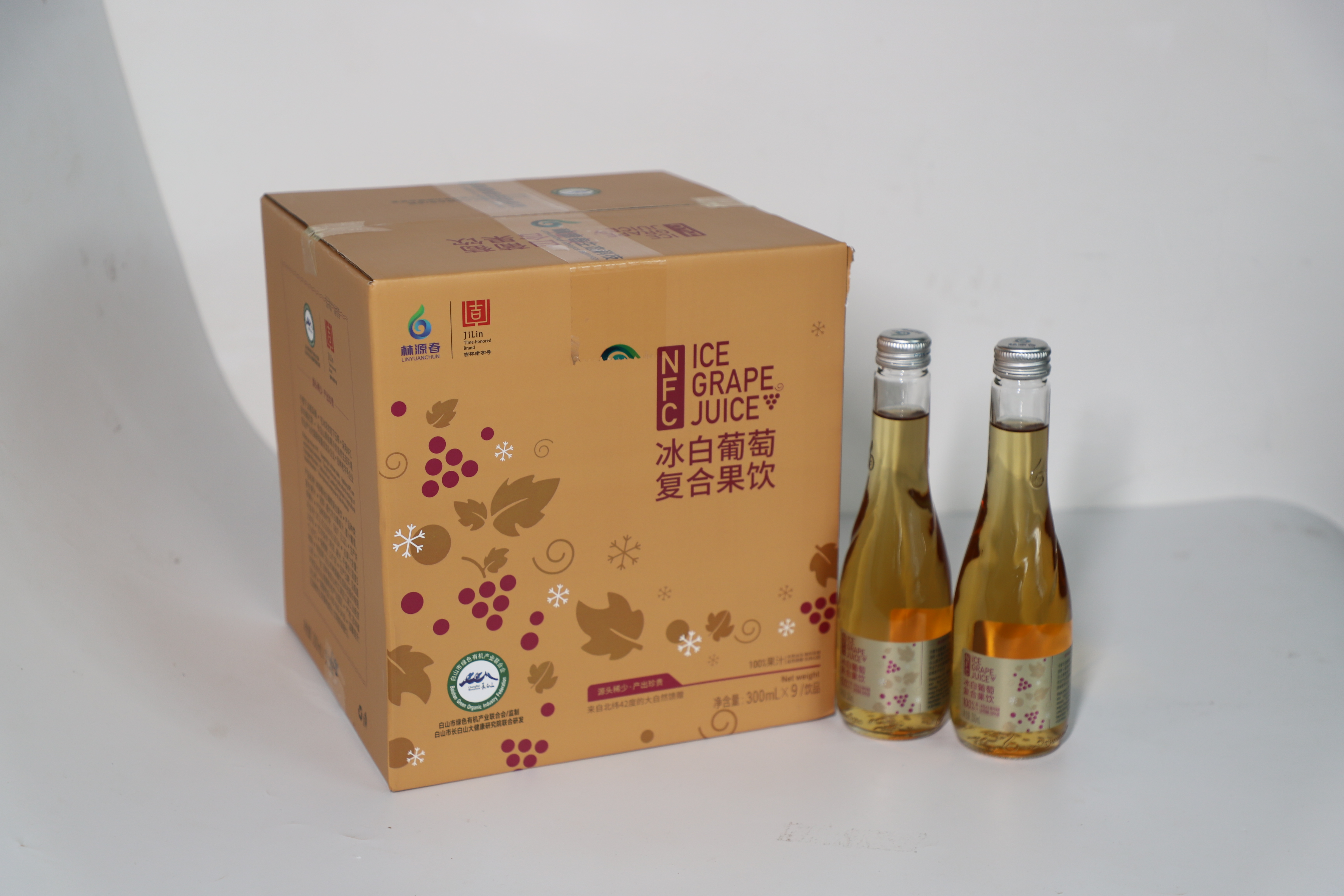 林源春冰白葡萄汁